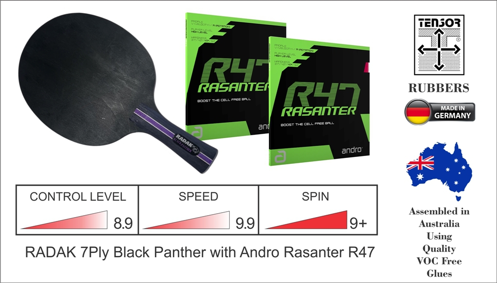 RADAK Black Panther Plus Andro Rasanter R47